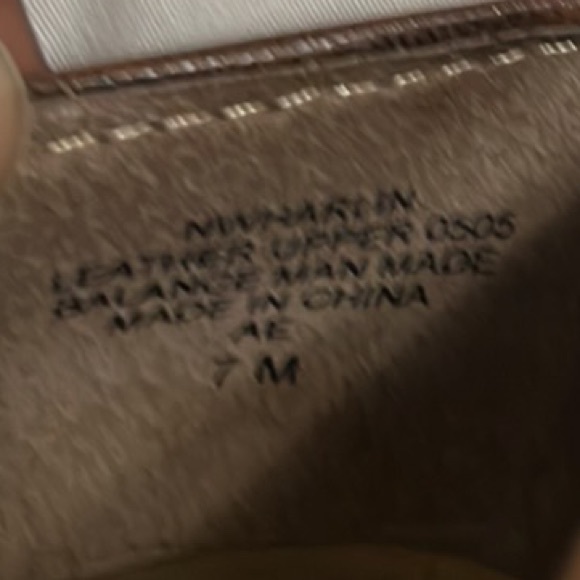 Nine West, Close Toe, Block Heels, Brown and Black, Size 7 - Picture 8 of 10